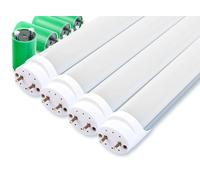 4x Tube Néon DEL Fluorescent 150cm T8 24W Lumière Ampoules à économie d'énergie