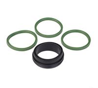 4X Turbo Intercooler Seal Kit Rubber O-Ring 11617801222 | pour premium rubber material, heat resistant, prevents oil leaks, fits turbo collector, direct OE replacement