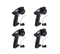 4X Turbo Racing 2.4G 4CH Système à Distance Affichage LCD Émetteur Radio Télécommande avec Récepteur pour RC Voiture Auto Bateau