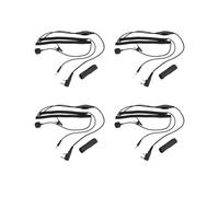 4X V3 V6 V8 V1098a V5s Casque D'Ecoute Cable de Connexion Special pour UV-5R UV-82 -3 Radio Bidirectionnelle