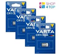 4x Varta CR1/2AA 3V Piles Lithium CR14250 6127 BR14250 Pack
