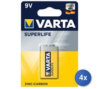Pile Saline 9V / 6LR61 Varta Super Heavy Duty
