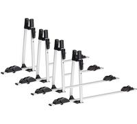 4x VDP porte-vélos ALU Premium + barres de toit VDP Delta compatibles avec koda Superb (3V) Wagon (5 portes) à partir de 2015
