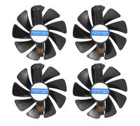 4X Ventilateur de Refroidissement de Carte Vidéo de 95mm CF1015H12D DC12V Remplacer pour Le Saphir NITRO RX480 8G RX 470 4G GDDR5 RX570 4G / 8G D5