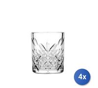 4X Verre À Eau Pasabahce Timeless 4 Pièces De 34,5Cl Et Ø8,7 Cm