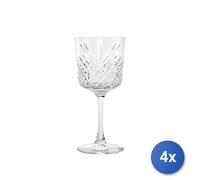4X Verre À Vin Pasabahce Timeless 4 Pièces De 33Cl Et Ø8,8Cm
