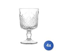 4X Verre Multi-Usage Pasabahce Timeless 4 Pièces De 32Cl Et Ø8,5Cm