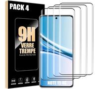 4x Verre Trempé 3D pour Xiaomi Redmi Note 15 4G, Anti-Rayures Antichoc avec Bord Noir - E.F.Connection