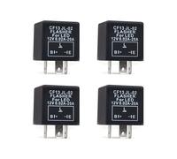 4X Voiture 3 Broches Cf-13 LED Electronique 12V Relais Clignotant Correction pour Clignotant Feu Clignotant
