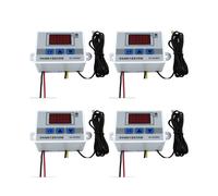 4X Xh-W3002 220V Contrôleur de Température Led Numérique 10A Sonde de Commutateur de Commande de Thermostat avec Capteur Étanche W3002