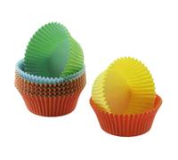 4x150 Papierbackförmchen 45mm Couleur, 150er-Pack Petit Muffins Multicolore