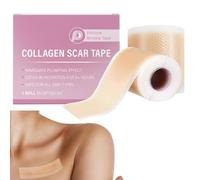 4x150cm Respirant Feuilles de cicatrice en silicone,Pansement Silicone Cicatrice Douce,pour une Utilisation au Quotidien,Pour la Chirurgie, Blessures, Brûlures, L'acné, Césarienne (2PC)