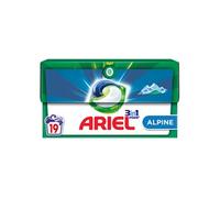 4x19 pods alpine, lessive en capsules ariel