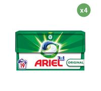 4x19 pods original, lessive en capsules ariel