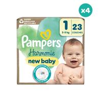 4x23 Couches Harmonie - Taille 1 - Pampers