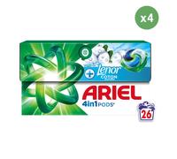 4x26 Pods Fraicheur de Coton - Lessive en capsules - Ariel