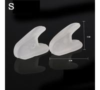 4x2cm - Séparateur De Doigts Et D'orteils En Silicone, Ajusteur, Correcteur De Pédicure, Protection Du Pouce, Hallux Valgus, Oignon, 2 Tailles