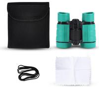 4x30 Maginification Enfant Enfant Jouet d'observation des oiseaux en plein air Jumelles Télescope Vert Vert