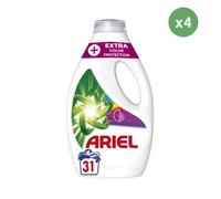 4x31 Lavages Protection Des Fibres, Lessive Liquide Ariel