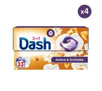 4x33 Pods Souffle Précieux - Lessive en Capsules Dash