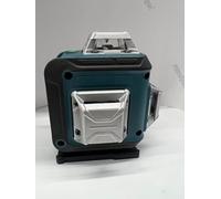 4x360 ° niveau laser, 16 ligne vert ligne laser niveau outil pour la construction et l'image accrochée, outil laser nivelateur avec 2 batteries au lithium, support magnétique et télécommande