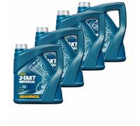 4x4 Litre Mannol 2-Takt Universel huile moteur Api TC Jaso Fb Iso L-EGB Minérale