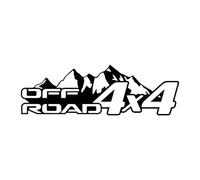 4x4 Off Road Decals | Decorative Car Graphics - Effortless Installation Auto Decoration Stickers, Sturdy Car Styling Accessories, Waterproof Cars Tailgate Decals For Truck Pickup SUV Sedan