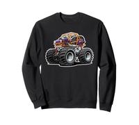 4x4 Offroad Quad ATV UTV Side by Side Cartoon Design Sweatshirt