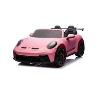 4x4 Voiture électrique enfants 2 places Porsche 911 24V, rose, télécommande 2,4 GHz, USB/AUX, moteurs 200W, batterie lithium