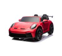 4x4 Voiture électrique enfants 2 places Porsche 911 24V, rouge, télécommande 2,4 GHz, USB/AUX, moteurs 200W, batterie lithium