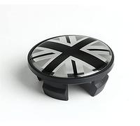 4x52mm pneu roue moyeu centre autocollant décalcomanie revêtement d'habillage coque compatible pour tous les Mini MK12 (02, capuchon de couverture de moyeu)