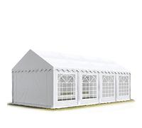TOOLPORT PRO 4x8 m tente de réception, PVC 700, H. 2 m, blanc - (6110)