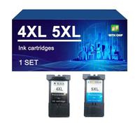 4XL 5XL Cartouche d'encre Compatible pour Lexmark X2690 X5600 X4690 X5690,Combo Pack-1 Set