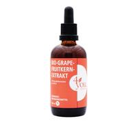 4you. VITALITY Extrait de pépins de pamplemousse bio 100 ml - Extra hautement dosé : 1440 mg de bioflavonoïdes par 100 ml - Extrait de pamplemousse bio de graines et de coquilles - Végétalien