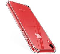 4youquality Coque iPhone XR, LifetimeWarranty, protection avancée contre les chutes et coussin d'air à quatre coins antichoc pour Apple iPhone XR 6,1" (HD Transparent)