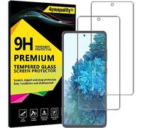 4youquality Lot de 2 films de protection d'écran en verre trempé pour Samsung Galaxy S25 FE [LifetimeSupport] [Résistant aux chocs] [Anti-rayures]