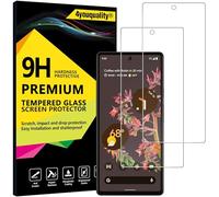 4youquality Lot de 2 Films de Protection d'écran pour Google Pixel 6 (6,4 Pouces), Film en Verre trempé 9H, [Support à Vie] [résistant aux Chocs] [Anti-Rayures], QSD-2packpixel6