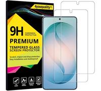 4youquality Lot de 2 protections d'écran en verre trempé pour Samsung Galaxy S26 Plus, [LifetimeSupport] [Résistant aux chocs] [anti-éclats] [anti-rayures]