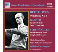 ベートーヴェン:交響曲第5番「運命」/ワーグナー:舞台神聖祭典劇「パルジファル」序曲(フルトヴェングラー)(1937-1939)