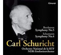 カール・シューリヒト / ベートーヴェン : 交響曲 第5番「運命」 | シューマン : 交響曲第4番 (Beethoven: Sym No.5, Schumann: Sym No.4 / Carl Schuricht | Orchestre National de la RTF / NDR-Simfonieorchester) [UHQCD] [国内プレス] [日本語帯解説付]