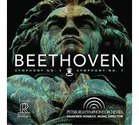 ベートーヴェン : 交響曲 第5番 「運命」 & 交響曲 第7番 (Beethoven : Symphony No.5 & Symphony No.7 / Pittsuburgh Symphony Orchestra | Manfred Honeck (Music Director)) [SACD Hybrid] [輸入盤] [日本語帯・解説付]