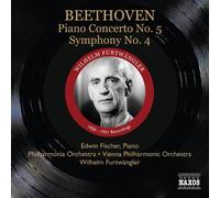 グレート・コンダクター・シリーズ/フルトヴェングラー ベートーヴェン:ピアノ協奏曲 第5番&交響曲 第4番