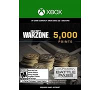 5,000 Call of Duty: Warzone Points XBOX LIVE Key GLOBAL