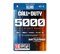 5 000 Points COD (Carte Cadeau Blizzard)