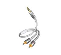 in-akustik Câble audio Premium 3,5 mm jack - Cinch 5,0 m