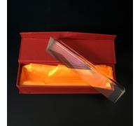 5,1 cm triangulaire en verre optique K9 pour la dispersion de la lumière et aide pédagogique en classe