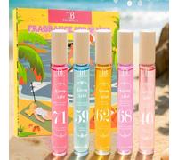 5/1 pièce set de brume parfumée brésilienne, nouvelle série de rafraîchisseurs d'air tropical de 10 ml, senteurs florales ambrées gourmandes chaleureuses et ensoleillées longue durée : 39. Noix d'orch