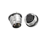 5/10/100sets M16 male/female curved straight jack socket 3 4 5 6 7 8 12 14pin IP67/68 waterproof PCB panel connector size 18mm NWPNLXEA(M16-5pin male)