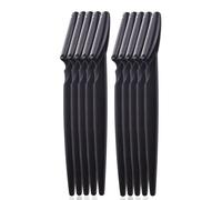 5/10/15 Pièces Tondeuse À Sourcils Outils De Maquillage Rasoir À Sourcils Visage Corps Épilation Lames De Rasoir Femme Sourcils Couteau De Mise En Forme - Type 10pcs Black
