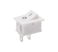 5/10/15Pcs Push Button Switch 10x15mm SPST 2Pin 3A 250V KCD11 Snap-in on/Off Rocker Switch 10MM*15MM NWPNLXEA(Weiß,One Size)